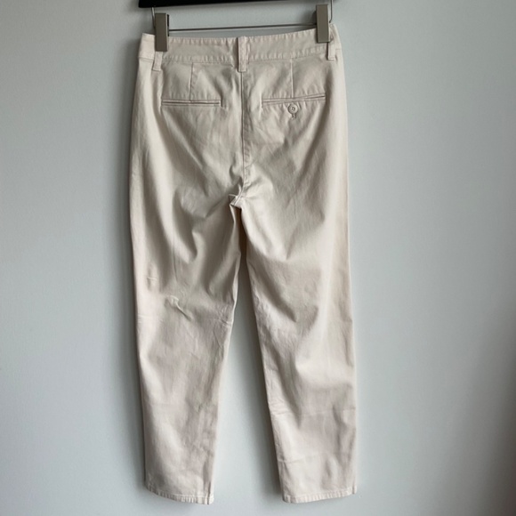 NWT J. Crew Petite Kate straight-leg pant in chino Natural SZ 0 P - Picture 4 of 5
